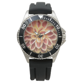 Sommar Dahlia Flower (Blommigt Art) Armbandsur