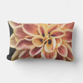 Sommar Dahlia Flower (Blommigt Art) Lumbarkudde