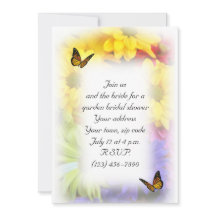 Sommar Daisy Blomma Inbjudan