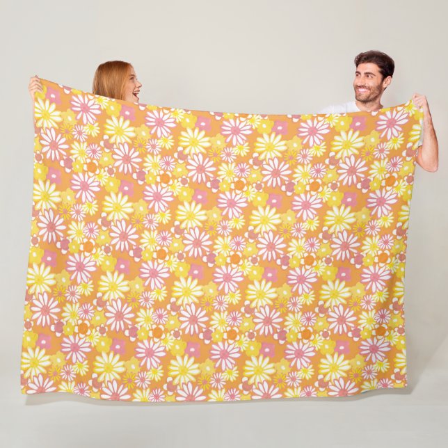 Sommar Daisys Fleece Blanket (På plats)