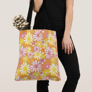 Sommar Daisys Tote Bag Tygkasse