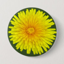 Sommar Dandelion Round Button