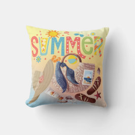 Sommar Dekorativ kudde
