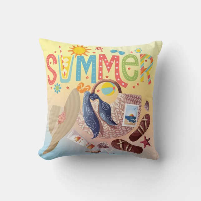 Sommar Dekorativ kudde (Framsida)
