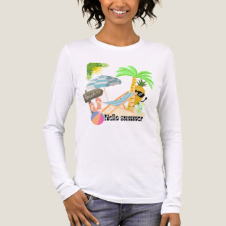 Sommar design t shirt