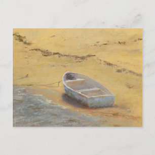 Sommar Dory - Boat on the Shore Vykort