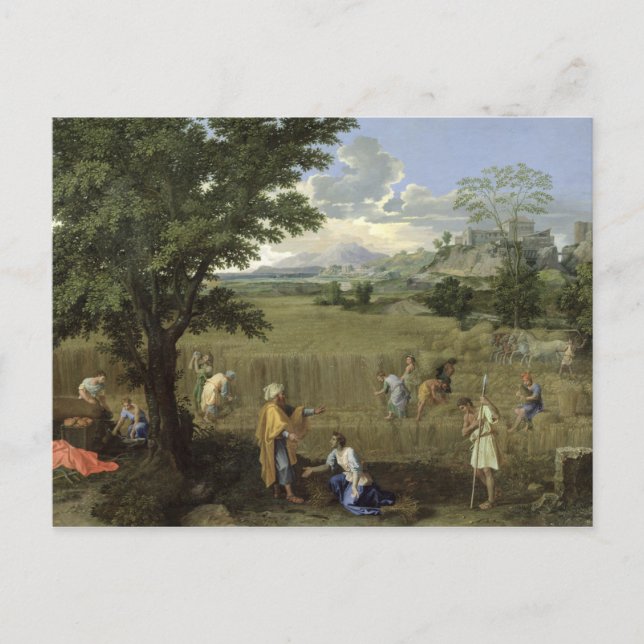 Sommar, eller Ruth och Boaz, 1660-64 Vykort (Framsida)