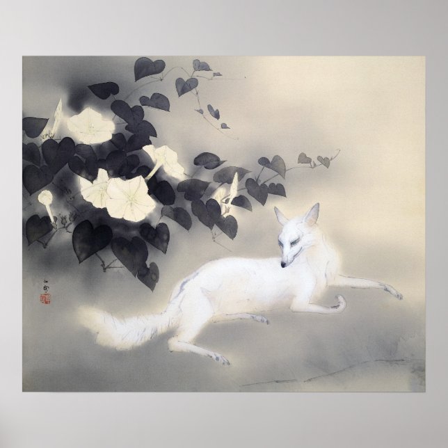 Sommar Evening Kansetsu Fox Poster (Framsidan)
