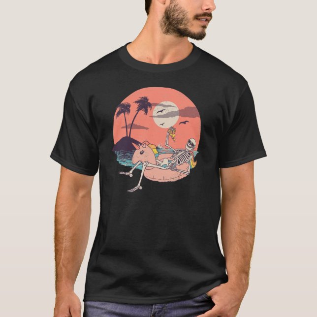 Sommar Evig vän T Shirt (Framsida)