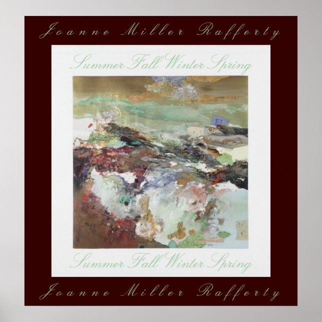 Sommar Fall Winter Vår Poster (Framsidan)