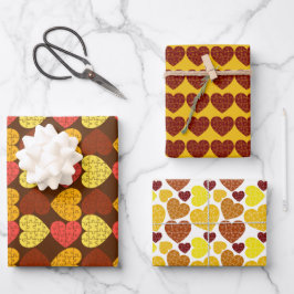 Sommar Färg Heart Shape Jigszle Puzzle