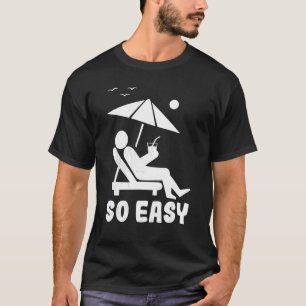 Sommar Figur - slappna av - sommarspänningsfack T Shirt