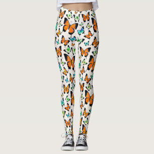 Sommar fjärilar leggings
