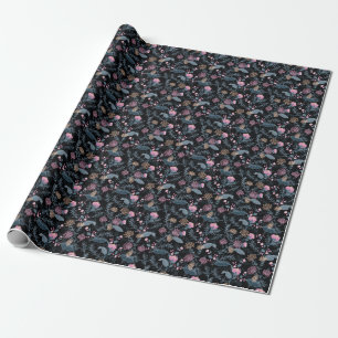 Sommar Flora Blooming Garden Flowers Presentpapper