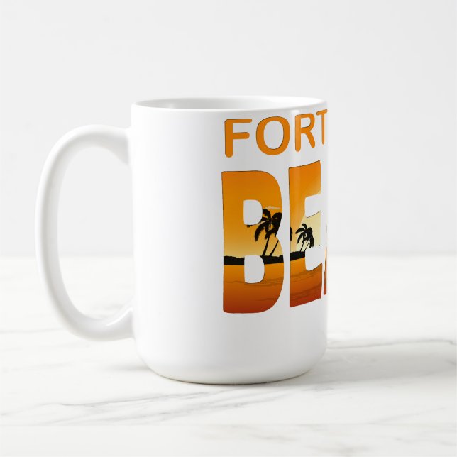 Sommar fort myers- florida  kaffemugg (Vänster)