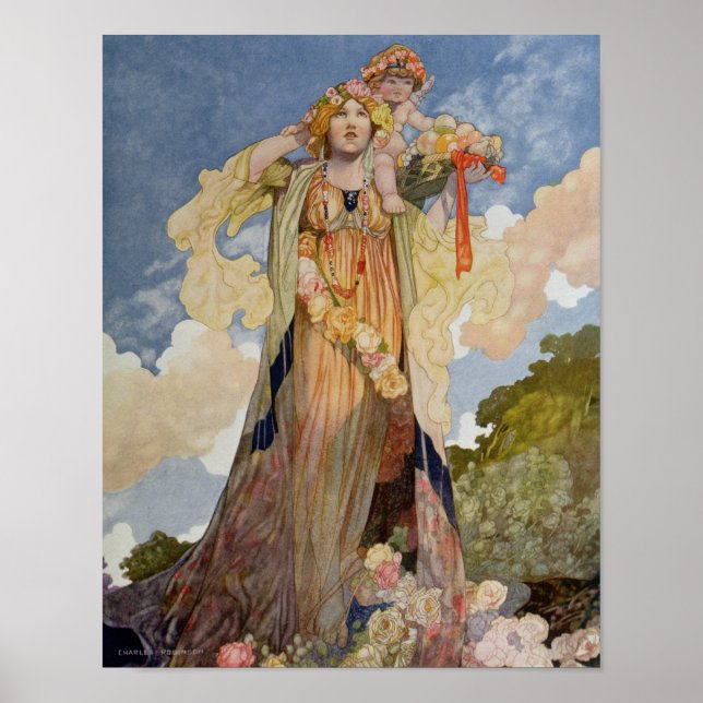 Sommar från Seasons Poster (Framsidan)