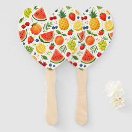 Sommar Frukt Mönster Tyg | Tropisk Vattenmelon 