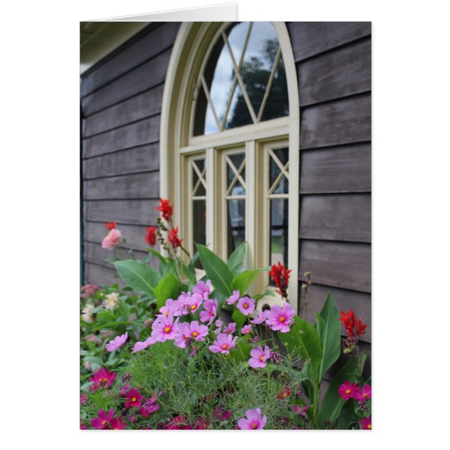 Sommar Garden Greeting-kort Hälsningskort (Framsidan)