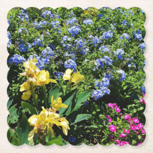Sommar Garden Papper Plate Underlägg Papper