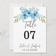 Sommar Garden Watercolor Blommigt Bröllop