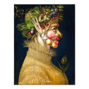 Sommar Giuseppe Arcimboldo Fototryck
