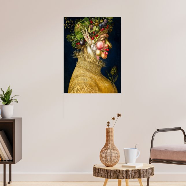 Sommar | Giuseppe Arcimboldo | Poster (Vardagsrum 3)