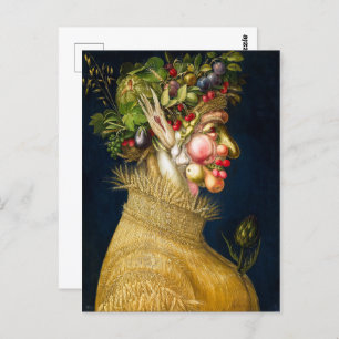Sommar   Giuseppe Arcimboldo   Vykort