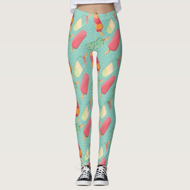 Sommar Glass Fynd Leggings (Framsida)