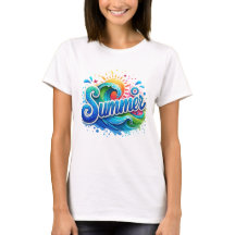 Sommar Glitter vågor Unisex
