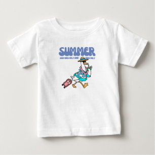 Sommar Goda Vibrationer Anka Semester Konst T Shirt