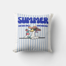 Sommar Goda Vibrationer Endast Gås Randig Konst