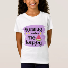 Sommar gör mig Lycklig T Shirt