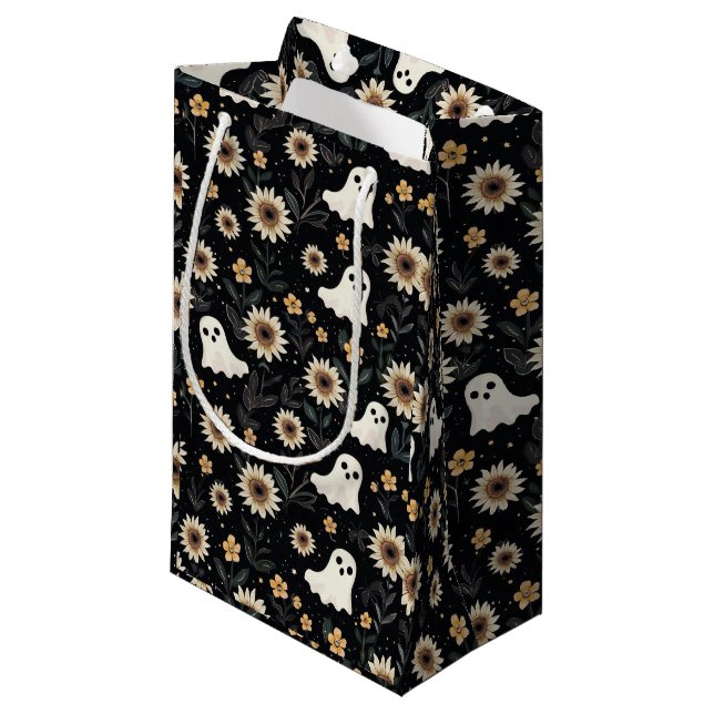 Sommar Goth Spöken och solblommor Spooky (Framsidan Vinklad)