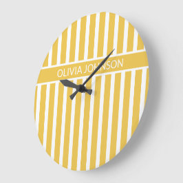 Sommar-Gulten i Anpassade Namn Stor Klocka