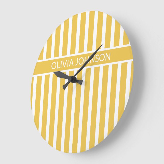 Sommar-Gulten i Anpassade Namn Stor Klocka (Vinkel)