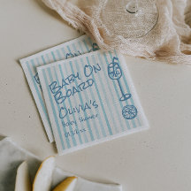 Sommar Hand plockade Blue Baby ombord på babyskor