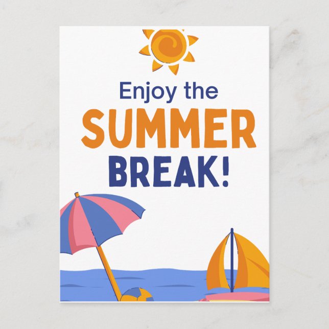 sommar helg vykort (Framsida)