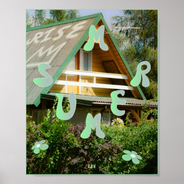 Sommar Helgdag House Poster (Framsidan)