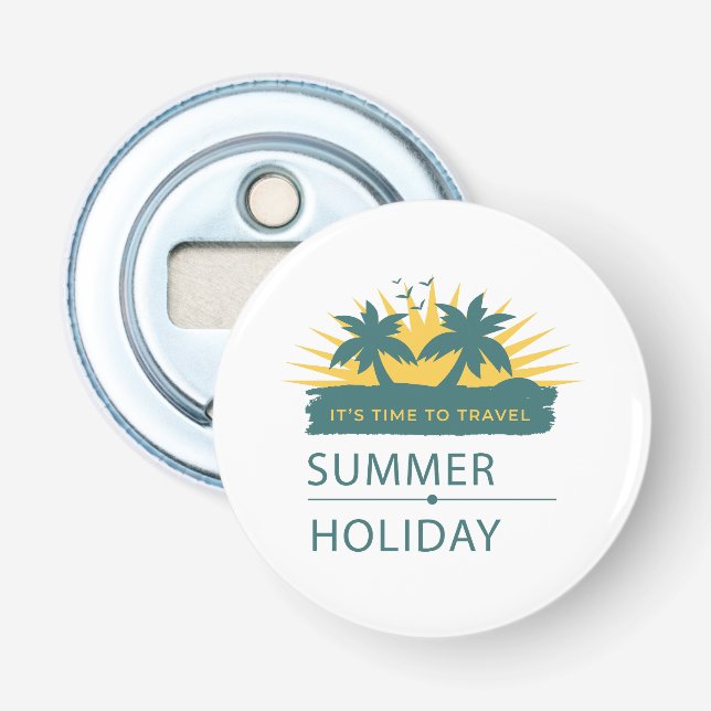 Sommar-Helgdag - liggande Flasköppnare (Framsidan)