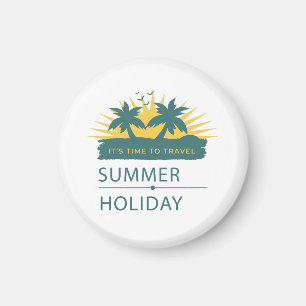 Sommar-Helgdag - liggande Magnet