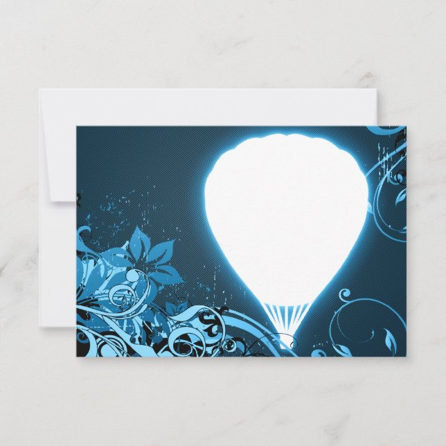 sommar-hifi ballongflygning inbjudningar (Framsida)