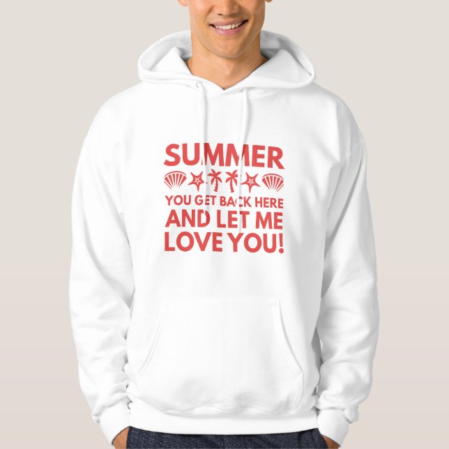 Sommar Hoodie (Framsida)