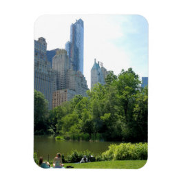 Sommar i Central Park - New York City - Magnet