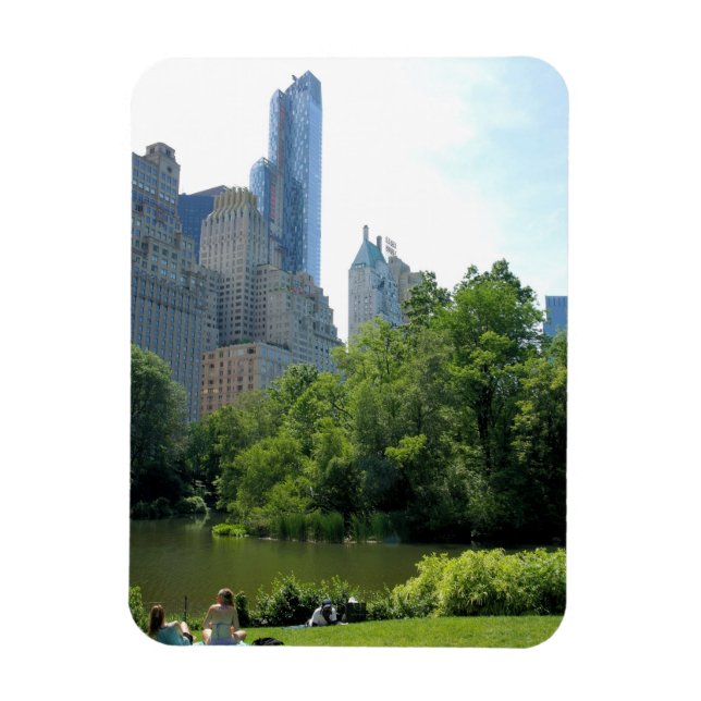 Sommar i Central Park - New York City - Magnet (Vertikal)