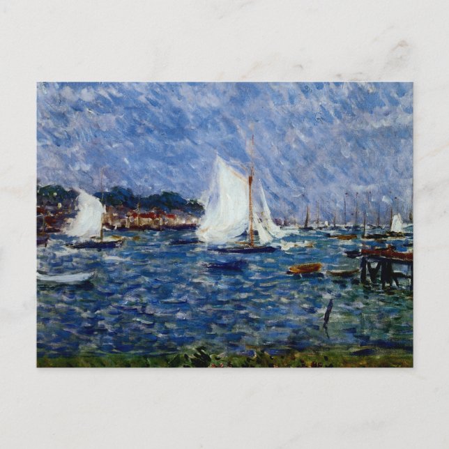 Sommar i Cowes Vykort (Framsida)