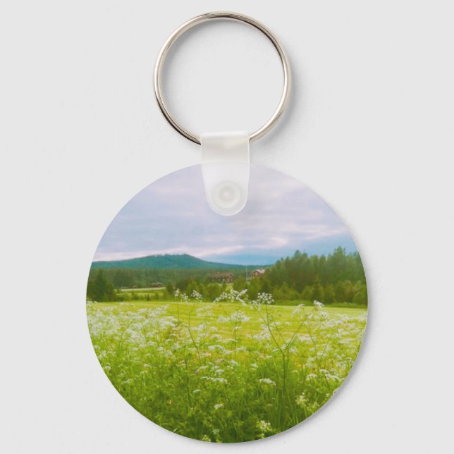 Sommar i Hälsingland - Helsingia  Nyckelring (Framsida)