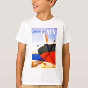 Sommar i Italien Vintage resor T Shirt