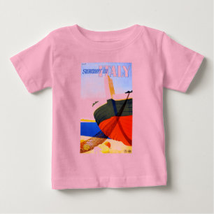 Sommar i Italien Vintage resor Tee