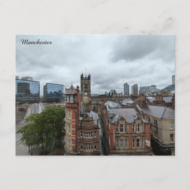 Sommar i Manchester Vykort (Framsida)