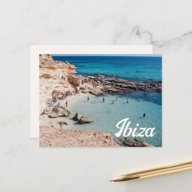 Sommar i Spanien: Ibiza Postcard Vykort (Fram/Back In Situ)